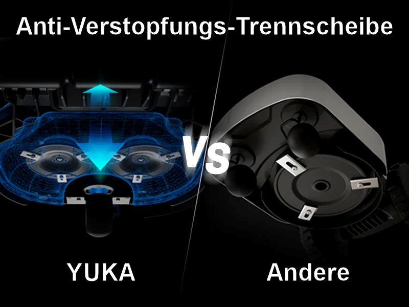 YUKA 1500: 3D Vision Positionierung Mähroboter ohne Begrenzungskabel - Rasenmäher Angebot