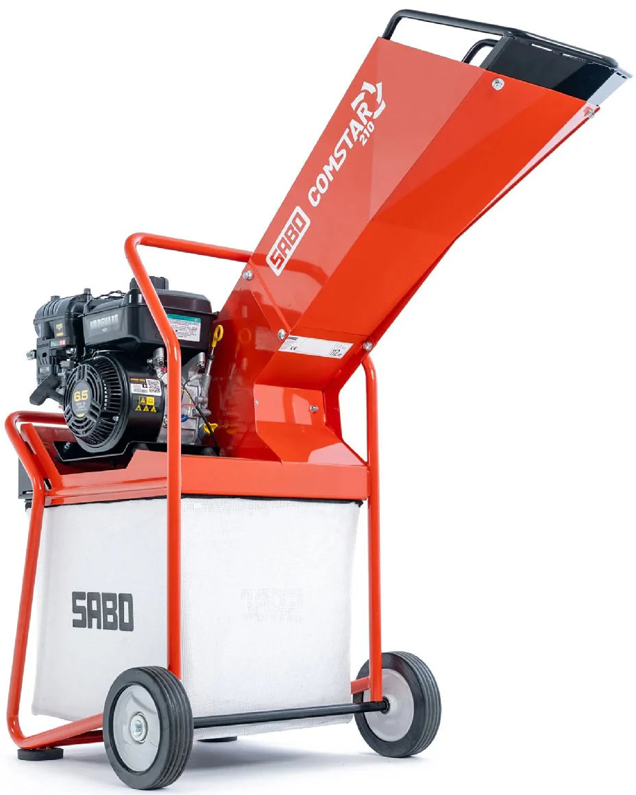 Sabo Benzin-Häcksler Comstar 210 Gartenhäcksler mit Fangkorb - Rasenmäher Angebot