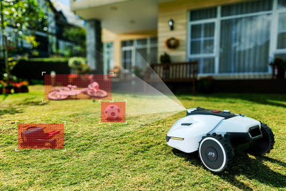 YUKA 1500: 3D Vision Positionierung Mähroboter ohne Begrenzungskabel - Rasenmäher Angebot